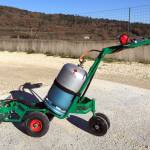 Chariot de désherbage Charoflam 400