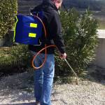 Désherbeur thermique à dos Manuflam