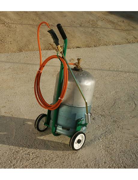  Polyflam Pro chariot de desherbage avec lance